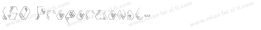 ISO Proportional字体转换